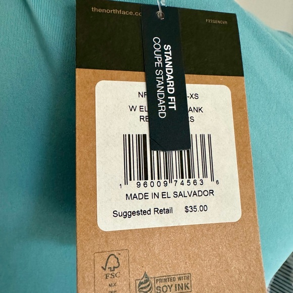 The North Face Elevation “Reef Waters” Tank - Picture 5 of 5